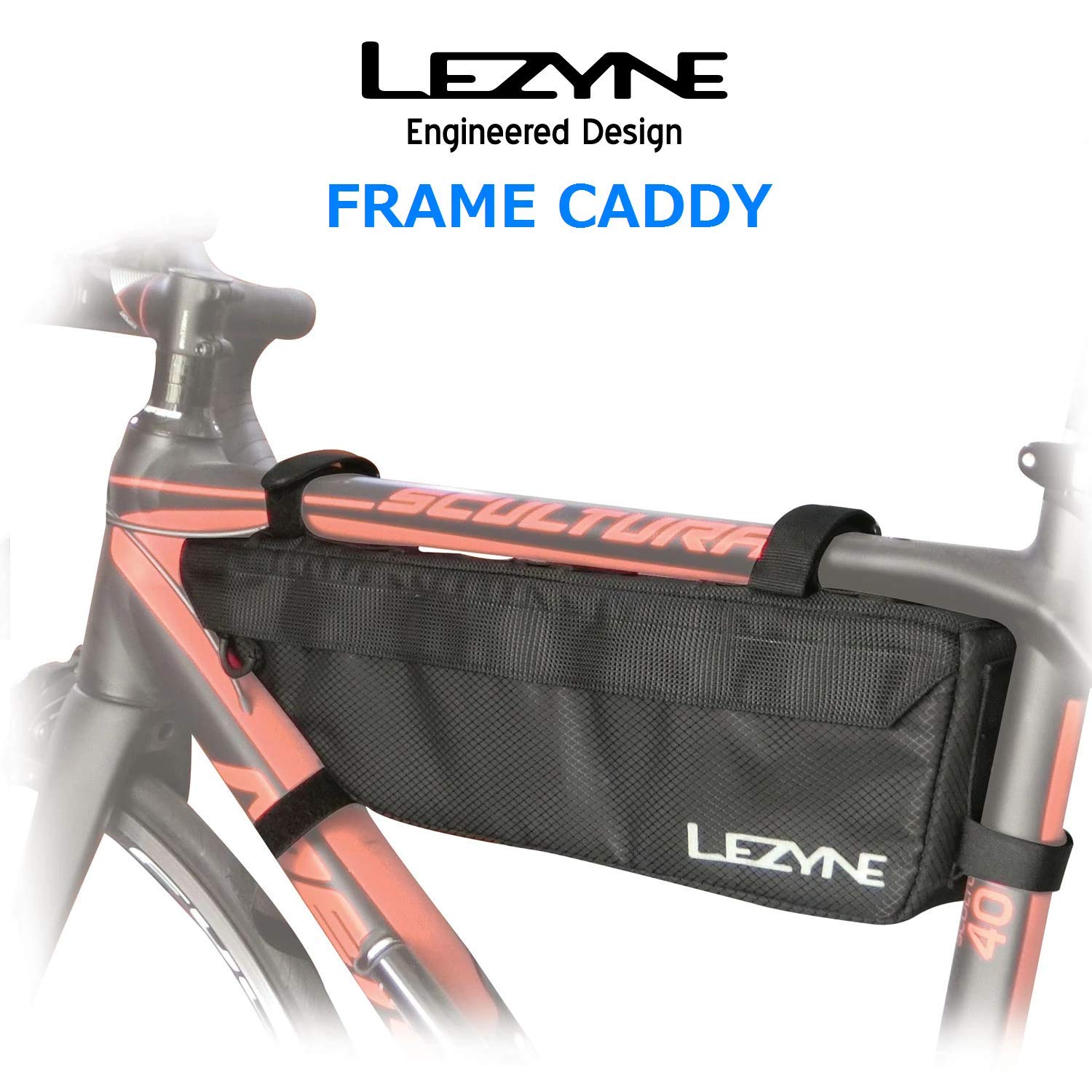 LEZYNE 自転車用バッグ 黒 簡易防水ナイロン製 LEZYNE 自転車用バッグ 黒 簡易防水ナイロン製 LEZYNE 自転車用